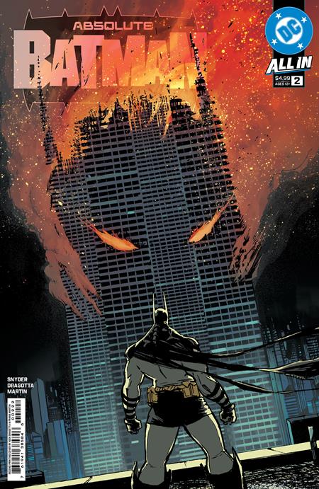 ABSOLUTE BATMAN #2 Second Printing Cvr A Nick Dragotta (12/26/2024)