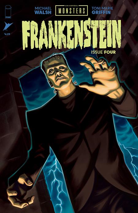 Universal Monsters Frankenstein #4 (Of 4) Cvr E Inc 1:50 Stephanie Pep