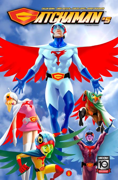 Gatchaman #5 A Inaki Miranda (11/27/2024) Mad Cave
