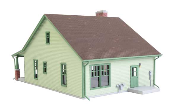 Walthers Cornerstone 933-3797 HO Scale Craftsman Bungalow -- Kit
