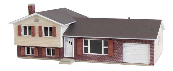 Walthers Cornerstone 933-3840 N Scale Split Level House -- Kit