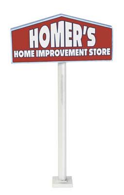 Walthers Cornerstone 933-4119 HO Scale Hardware and Lumber Store - Kit