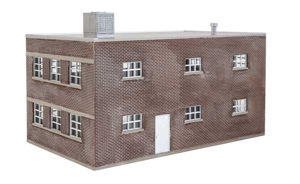 Walthers Cornerstone 933-4166 HO Scale Chocolate Factory -- Kit