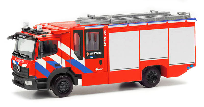 Herpa 096836 1/87 Scale Zevenaar Fire Service - Mercedes-Benz Atego Fire Truck