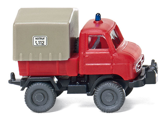 Wiking 097202 1/160 Scale Fire Service - 1960 Unimog U 411 High