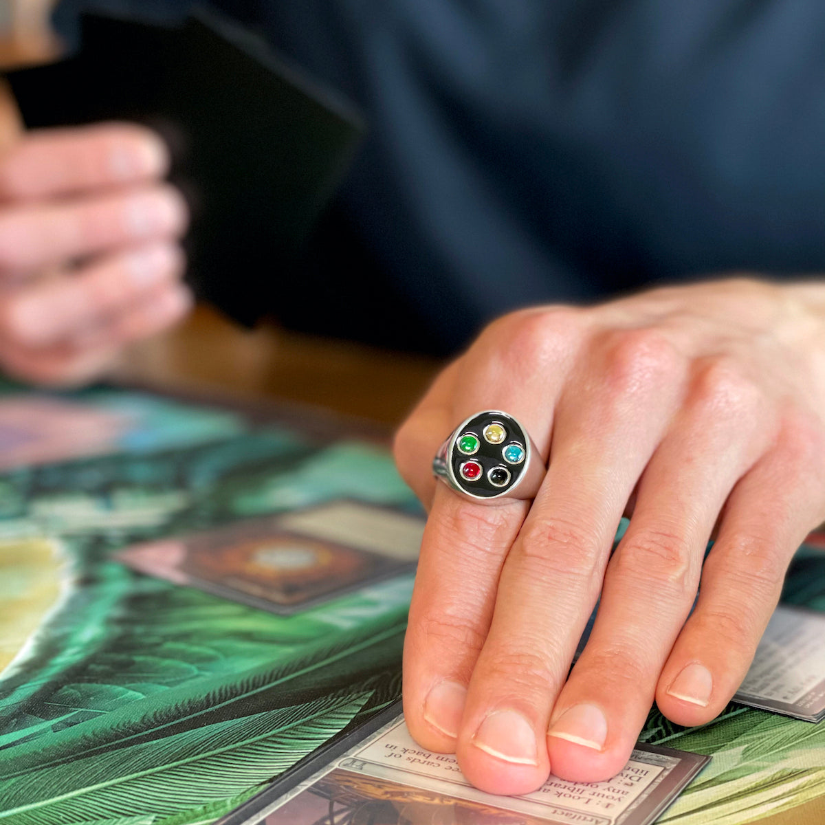 Magic: The Gathering X RockLove Pip Signet Ring