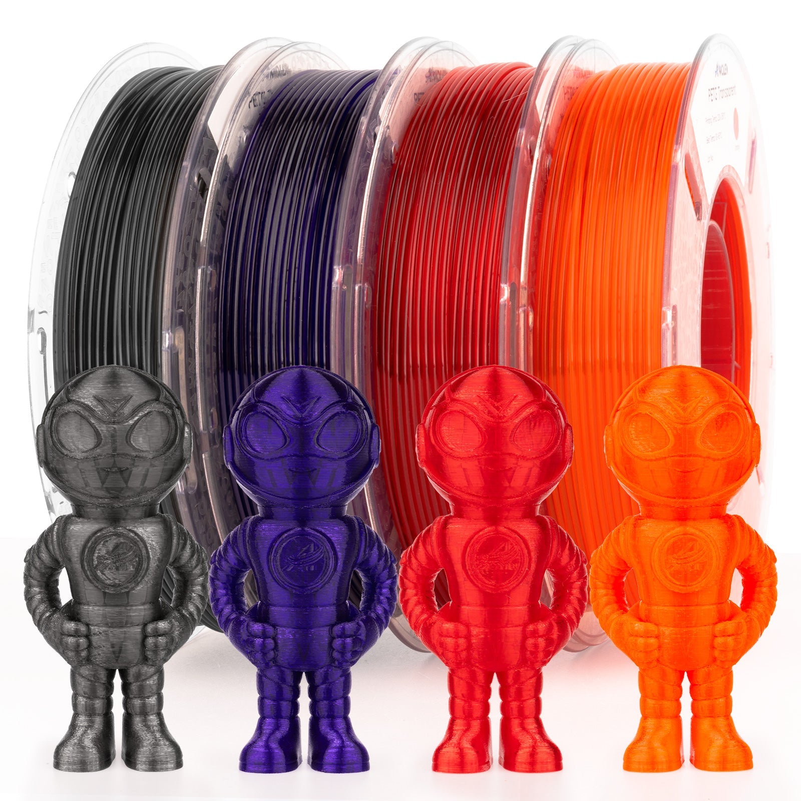 PETG Transparent Variety Pack (4x250g)
