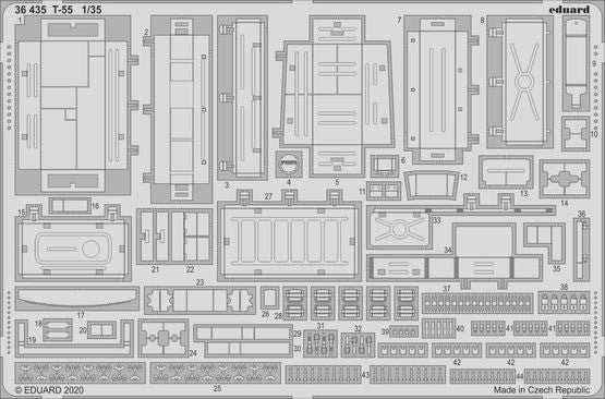 Eduard 36435 1/35 Armor- T55 for MNA