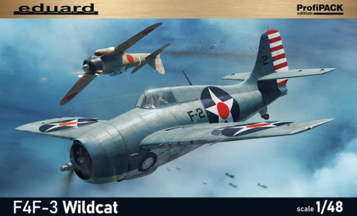 Eduard 82201 1/48 F4F3 Wildcat US Fighter (Profi-Pack Plastic Kit)