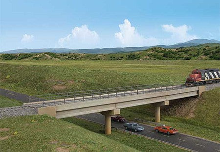 Walthers Cornerstone 933-4592 HO Scale Modern Long-Span Railroad Bridge -- Kit