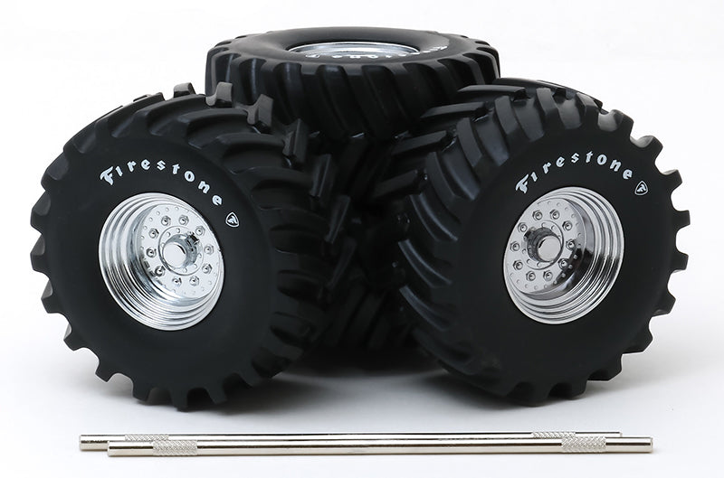Greenlight 13546 1/18 Scale Firestone - 48-Inch Monster Truck Wheel And Tire