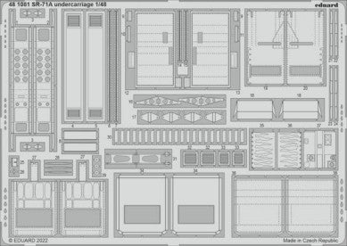 Eduard 481081 1/48 Aircraft- SR71A Undercarriage for RVL