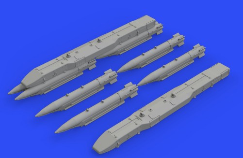 Eduard 672243 1/72 Aircraft- GBU39 w/BRU61 (Decals & Resin)