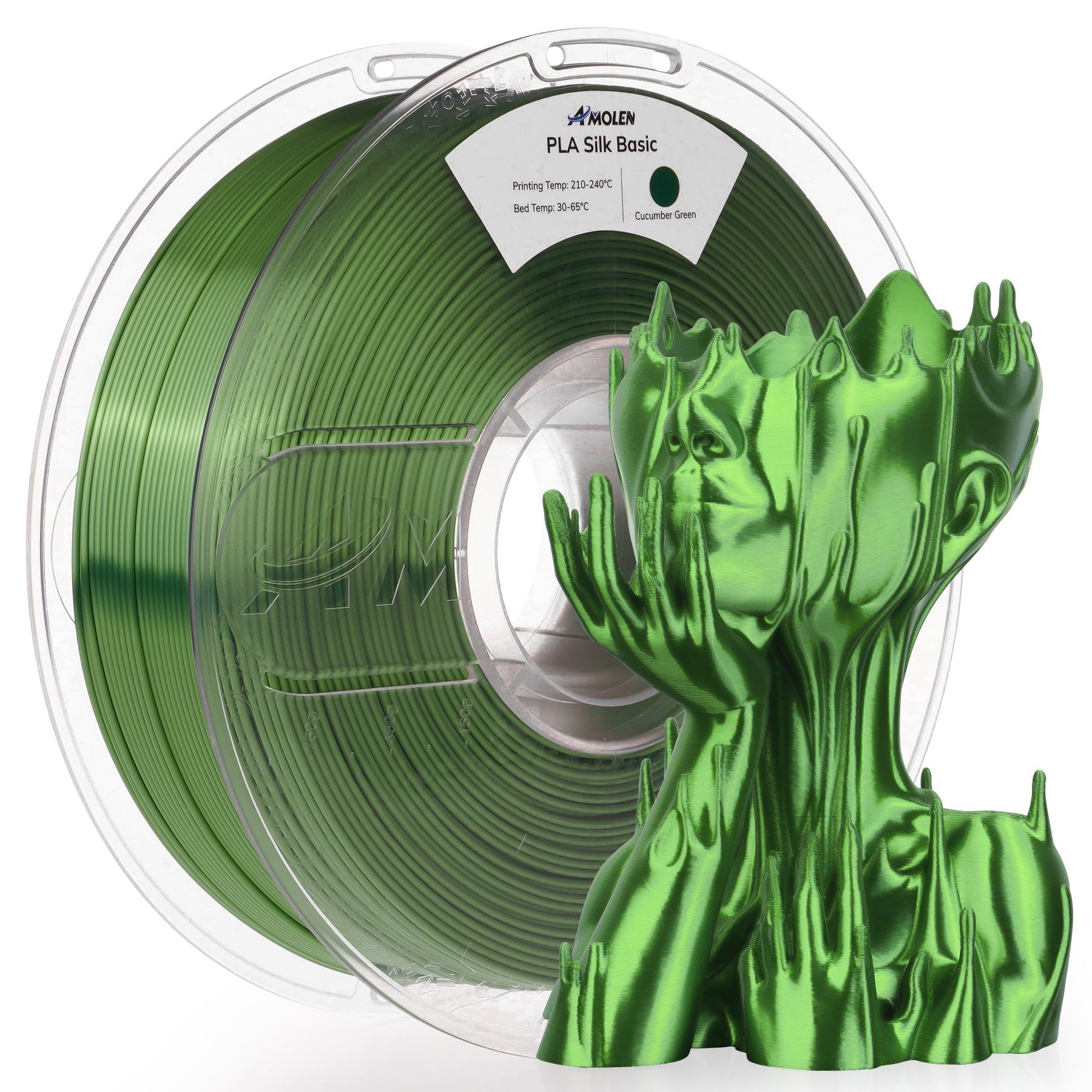 PLA Silk Basic 1.75mm, 1KG/2.2LB