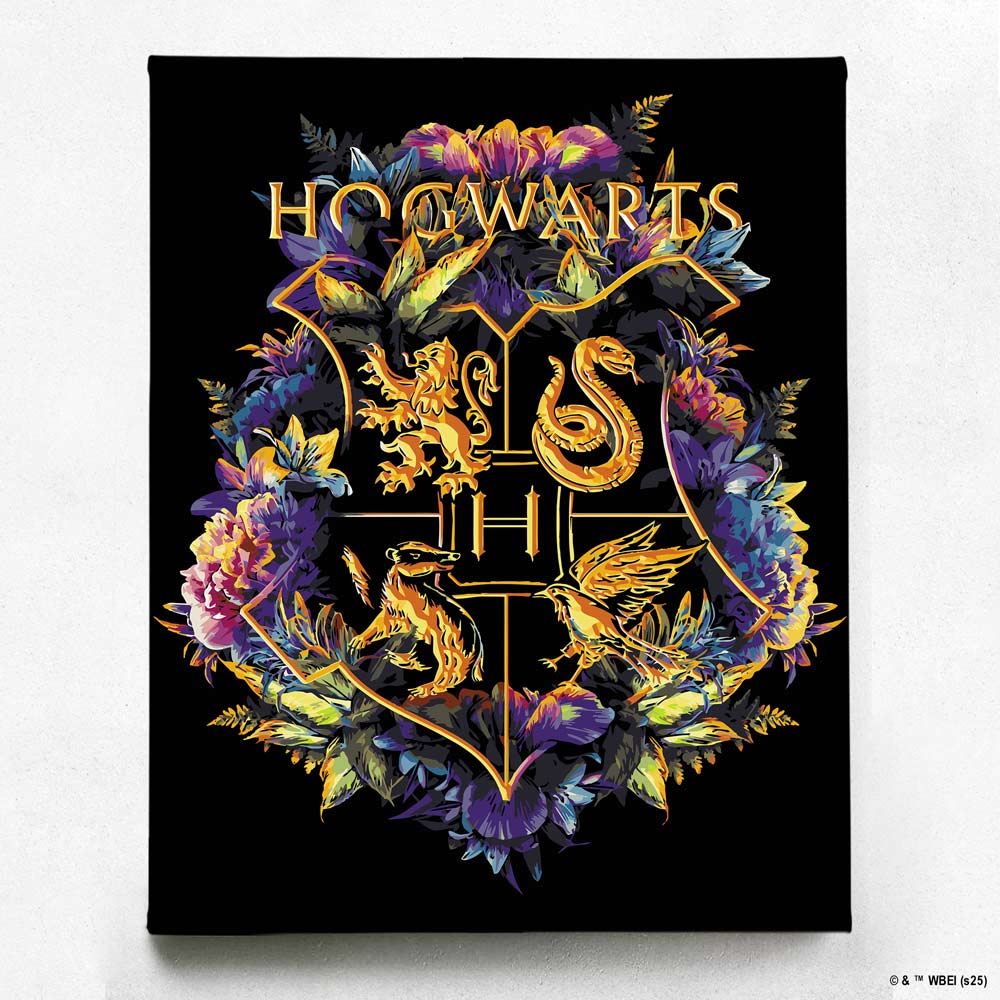 Hogwarts Crest - Paint By Numbers Kit