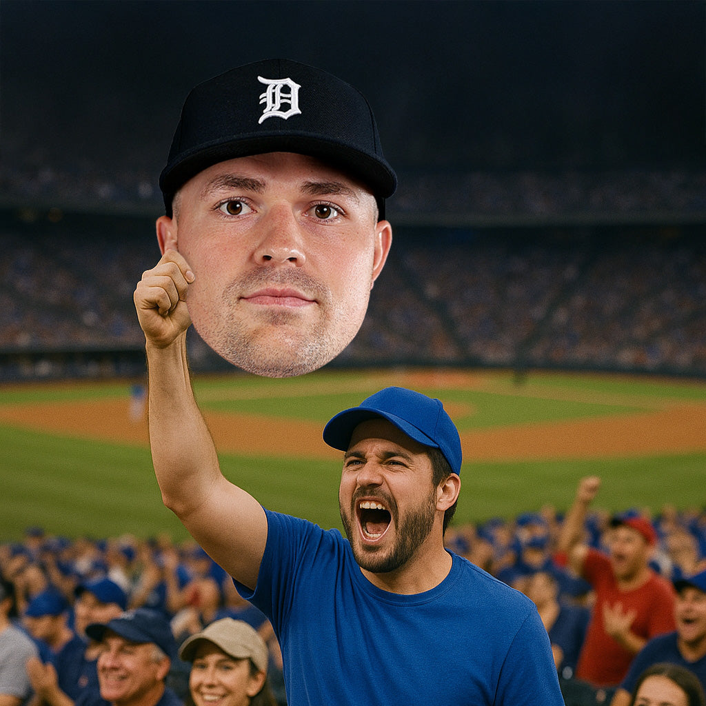 Tarik Skubal - Big Head - Official MLB - Detroit Tigers - Foam Core Cutout