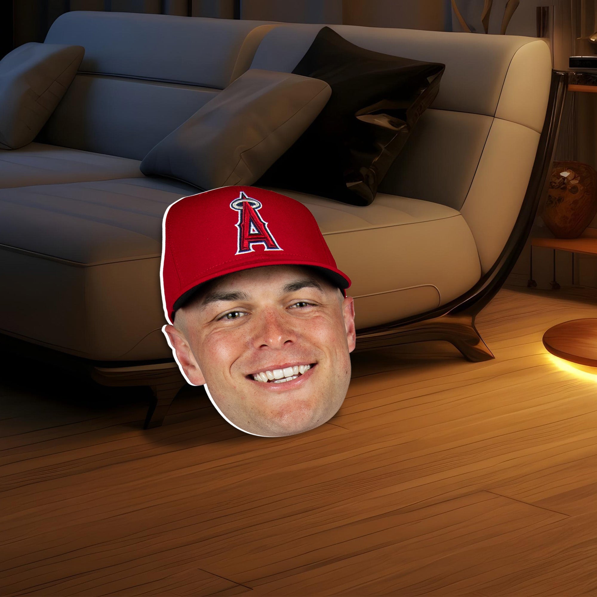 Logan O'Hoppe - Big Head - Official MLB - Los Angeles Angels - Foam Core Cutout