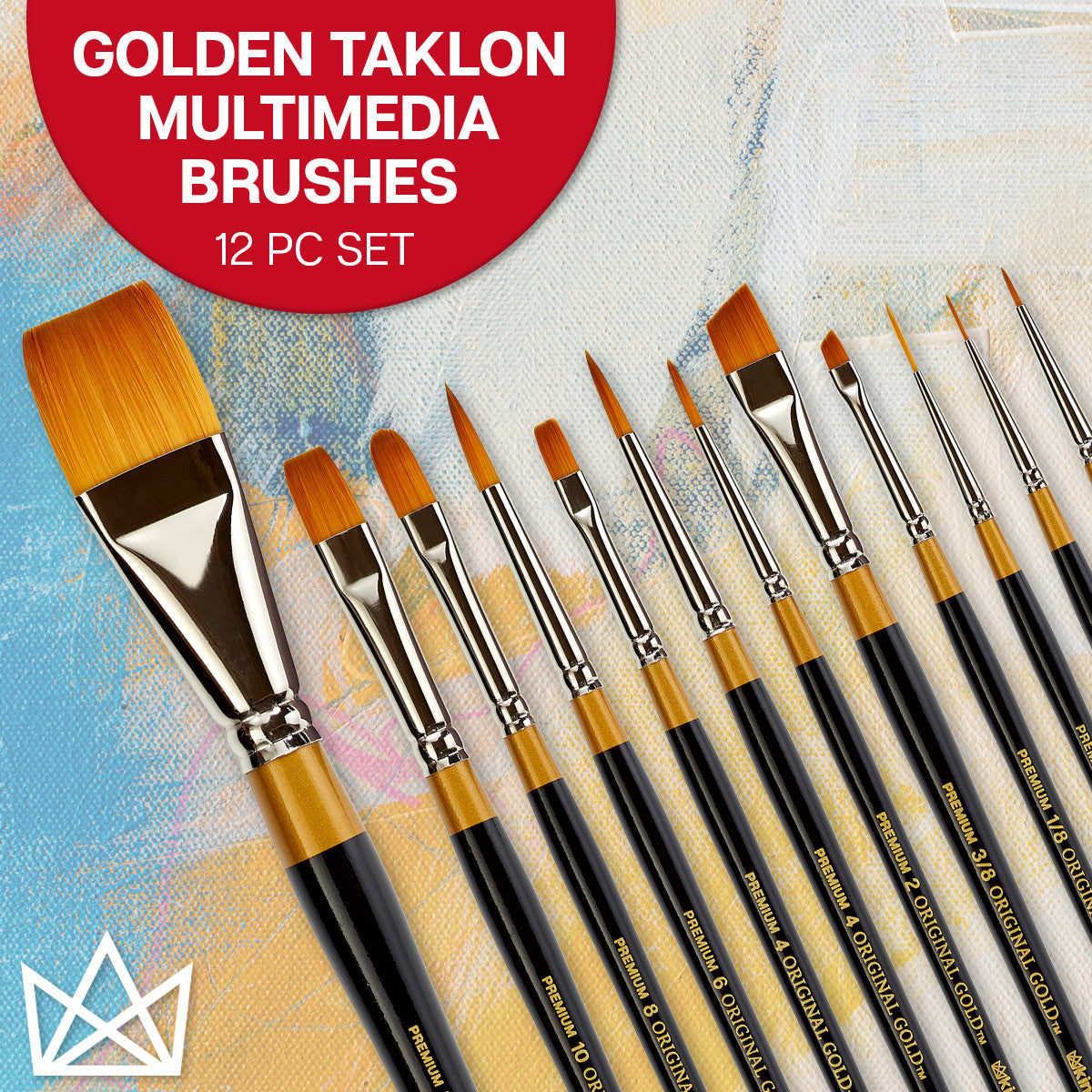Original Gold® Brushes 12 pc