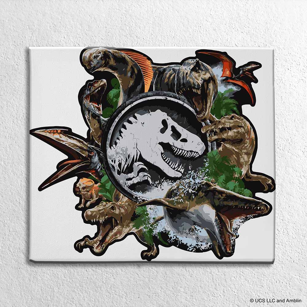 Jurassic Icons - Paint By Numbers Kit