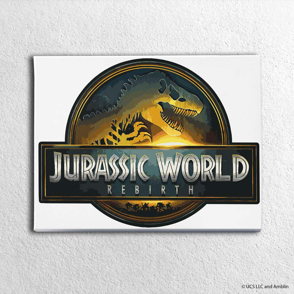 Jurassic World Rebirth - Paint By Numbers Kit