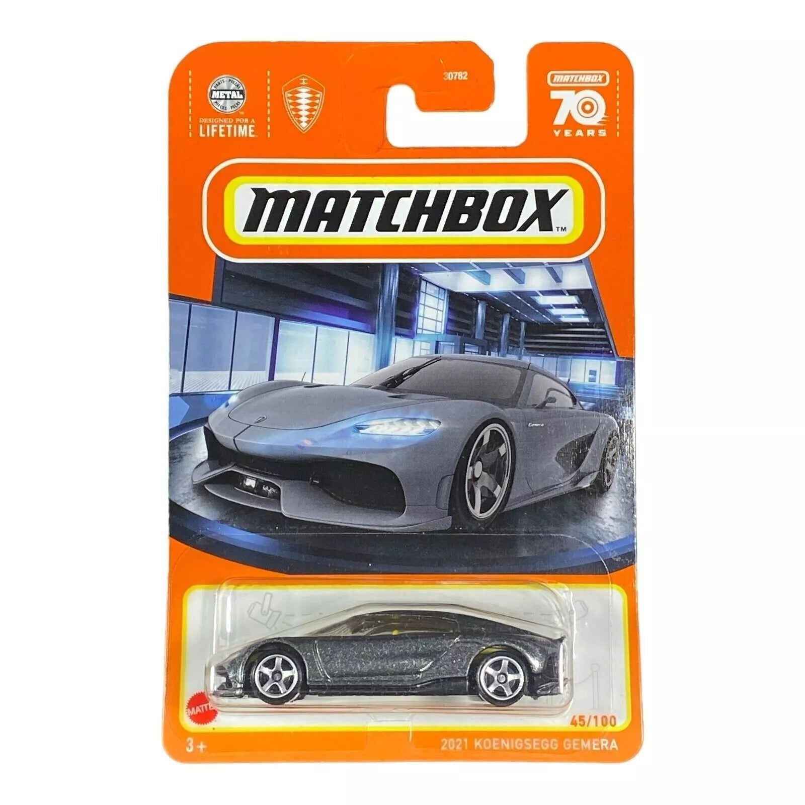 Matchbox 2021 Koenigsegg Gemera - Matchbox 70 Years Series 45/100