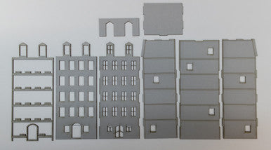 15mm European City Building (Matboard) - 15MCSS101