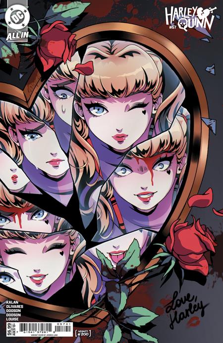 HARLEY QUINN #57 CVR D JESSICA LUNA CARD STOCK VAR (#200) (12/24/2025)