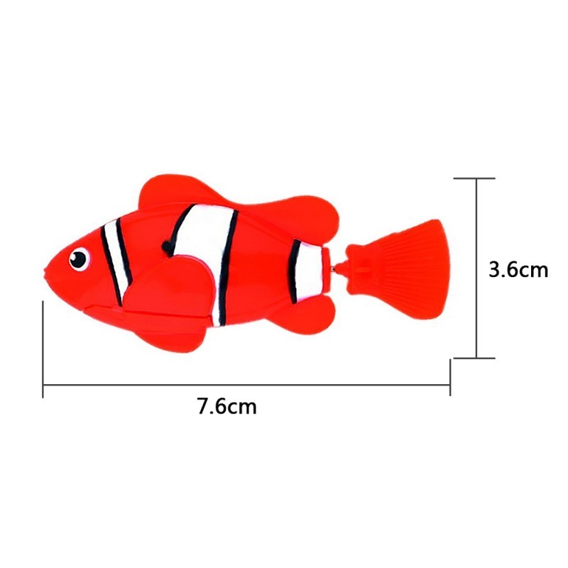 Swimming Robot Fish Toy – Electronic Bath Toy for Kids and Pets