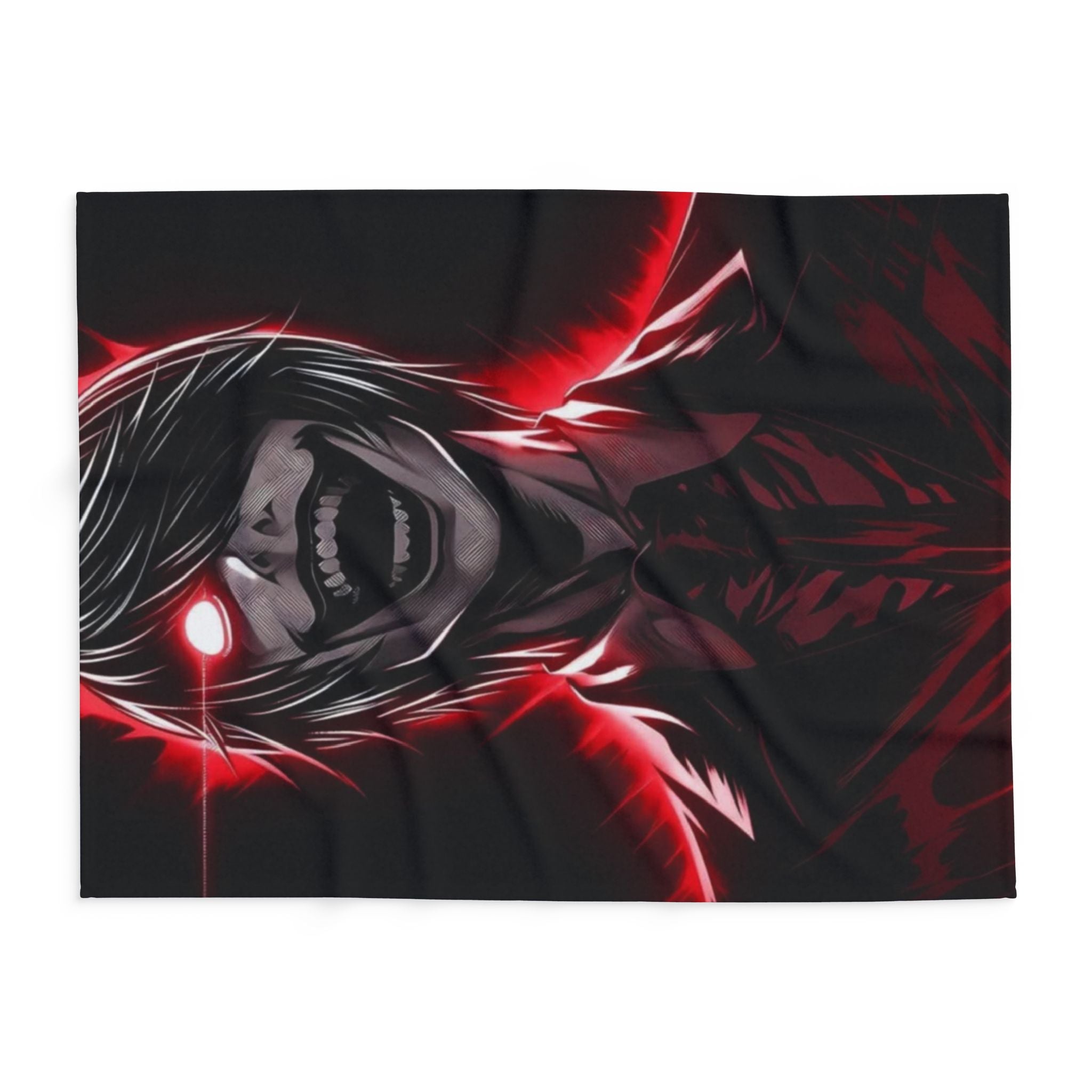 Dn Dark Fantasy Fleece Blanket - Cozy Throw for Fans, Horror Decor, Anime Lovers, Comfortable Gift, Geek Home Accessories