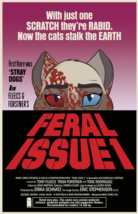 Feral #1 B Trish Forstner & Tony Fleecs Dawn Of The Dead Homage Variant (03/27/2024) Image