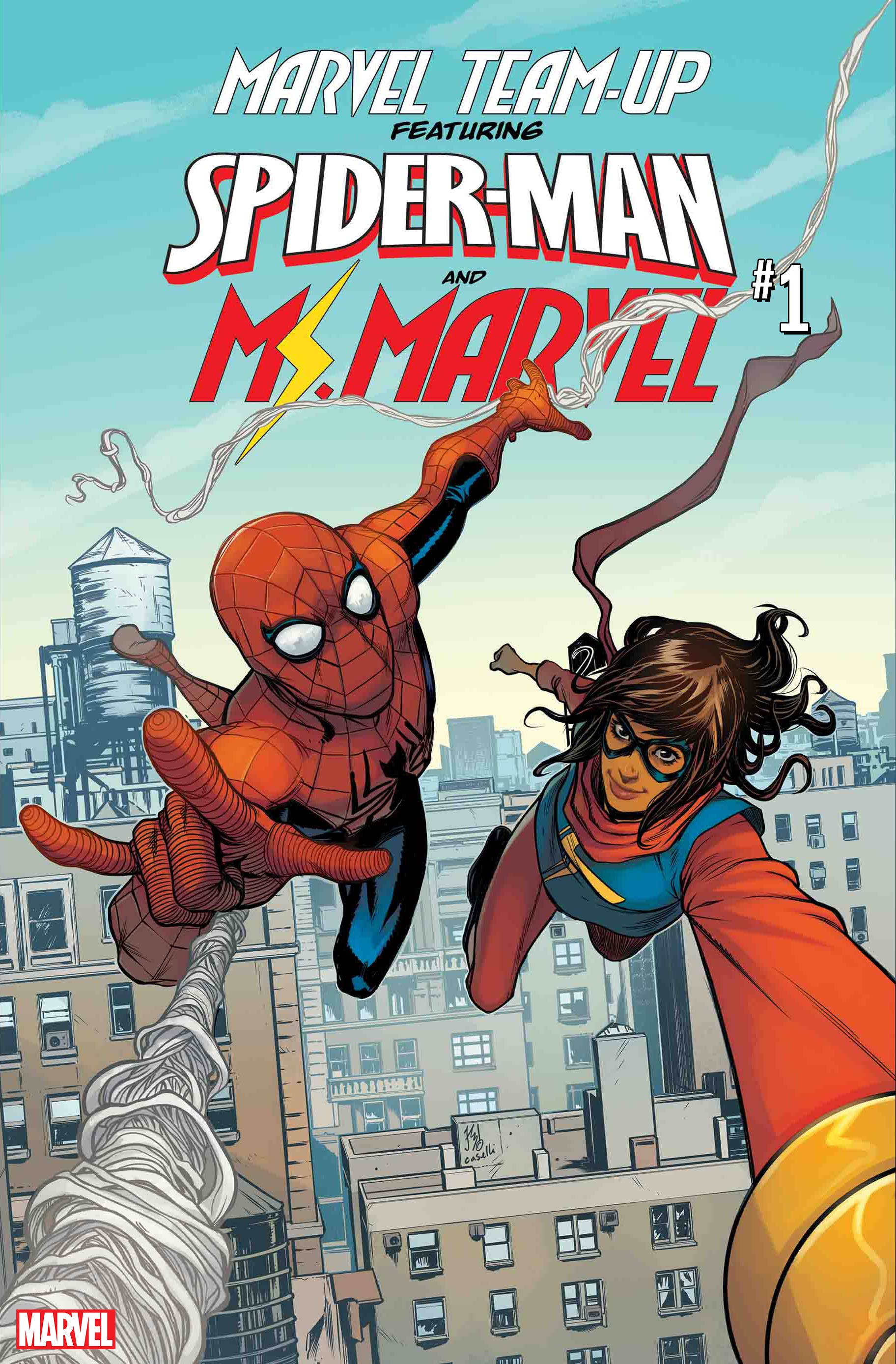 MARVEL TEAM-UP #1 Stefano Caselli Spider-Man Ms Marvel (04/03/2019) MARVEL