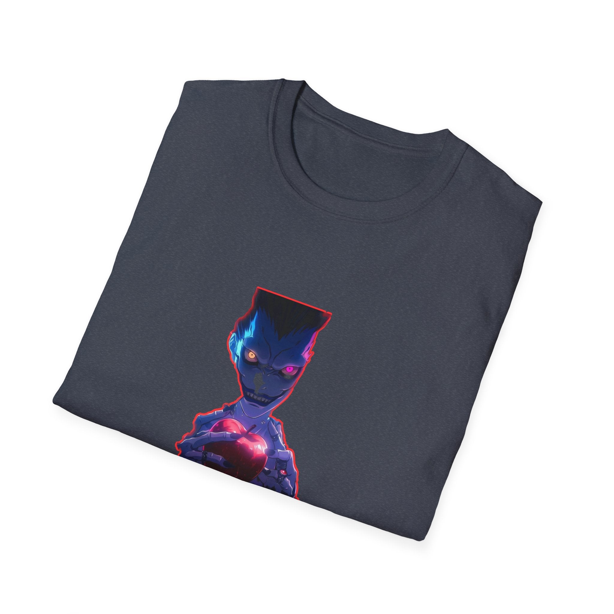 Dn Cosmic Illusion Unisex Softstyle T-Shirt | Space Art Tee, Sci-Fi Apparel, Casual Wear, Unique Gift, Graphic Tee