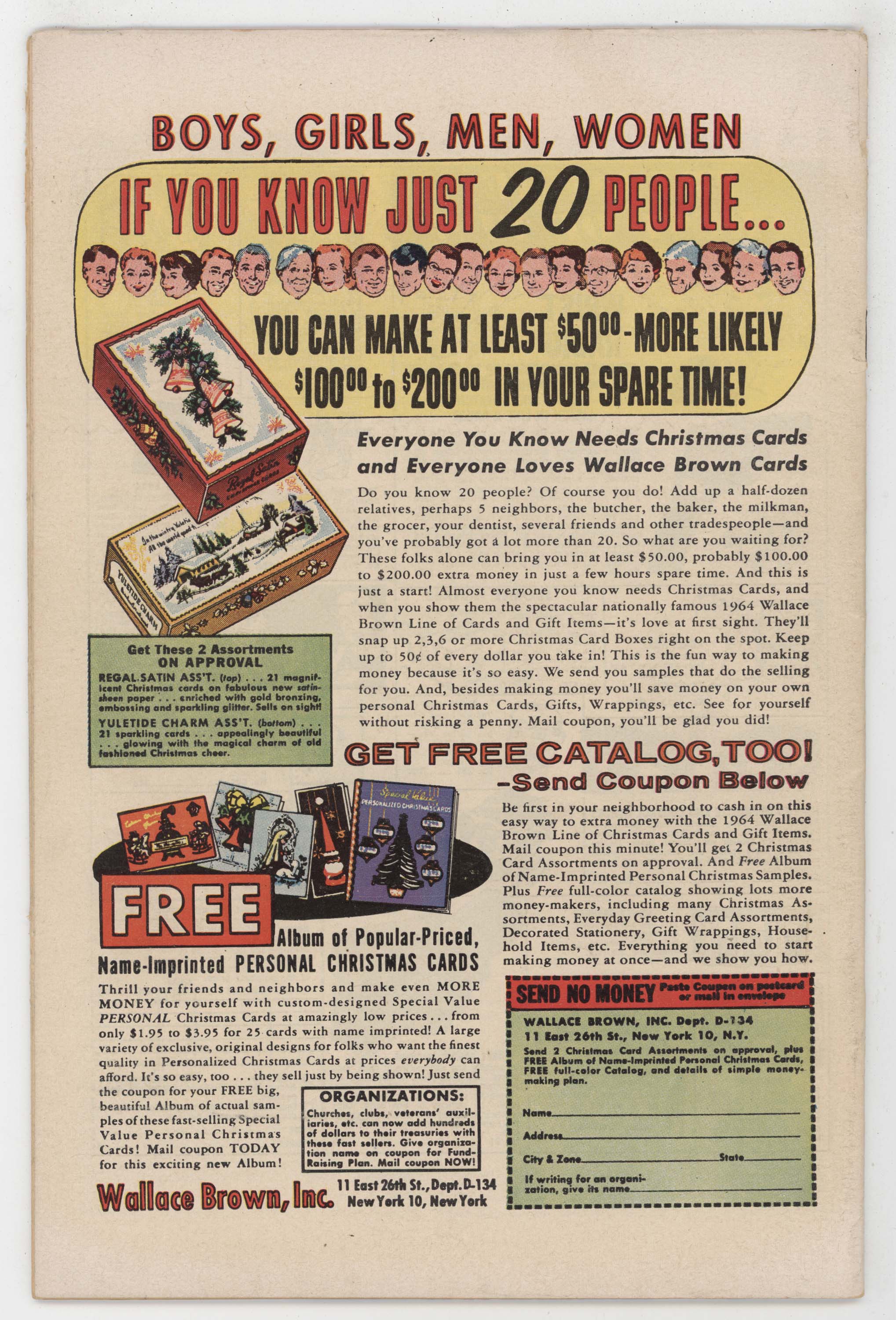 Uncanny X-Men 7 Marvel 1964 FN Scarlet Witch Magneto 1st Cerebro