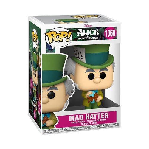 Funko Pop! 1060 Alice in Wonderland 70th Anniversary Mad Hatter Vinyl Figure