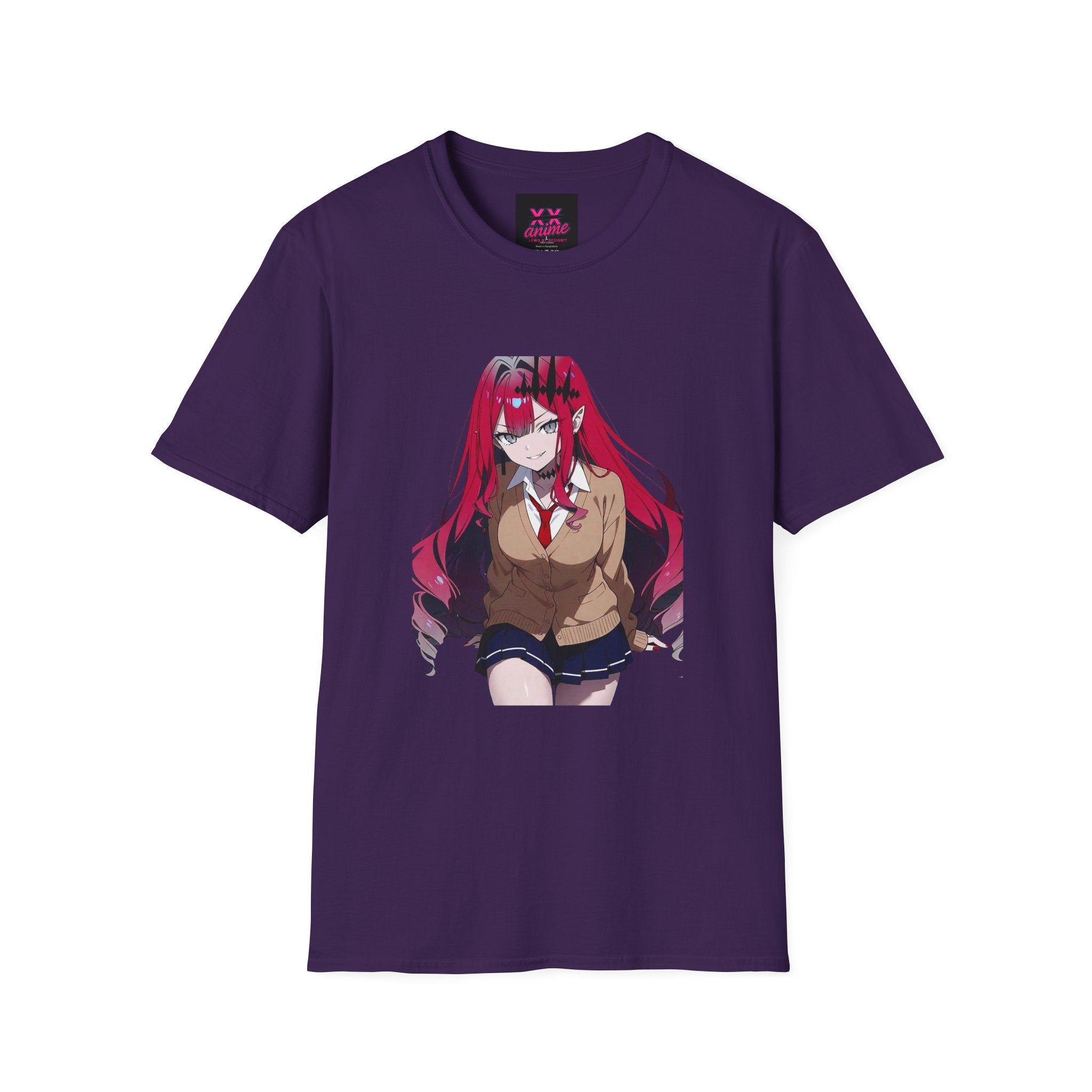 Anime-Inspired lewd 3 Unisex T-Shirt, Cute Graphic Tee, Casual Wear, Street Style, Gift for Anime Lovers