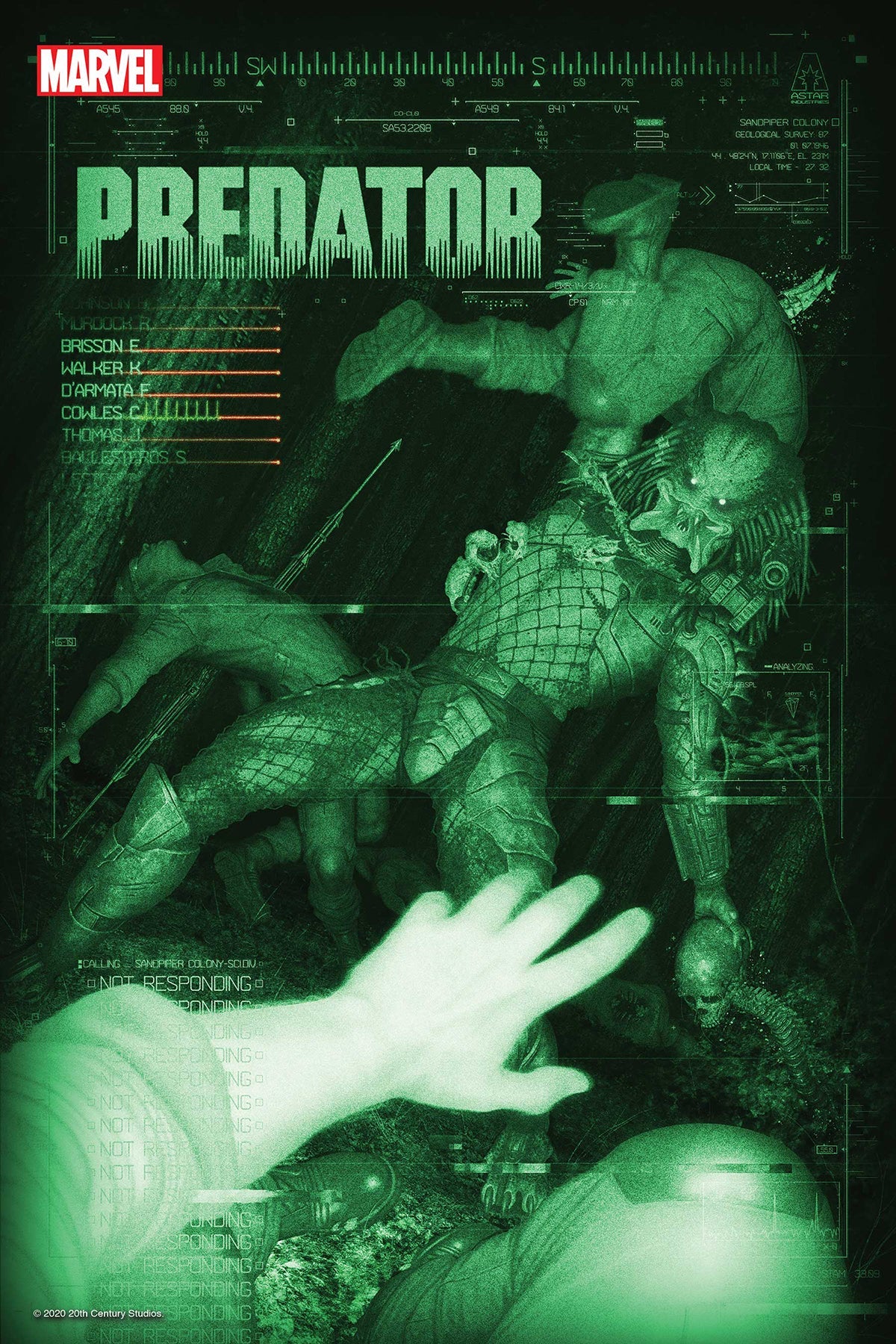 Predator #1 B Rahzzah Variant (08/03/2022) Marvel