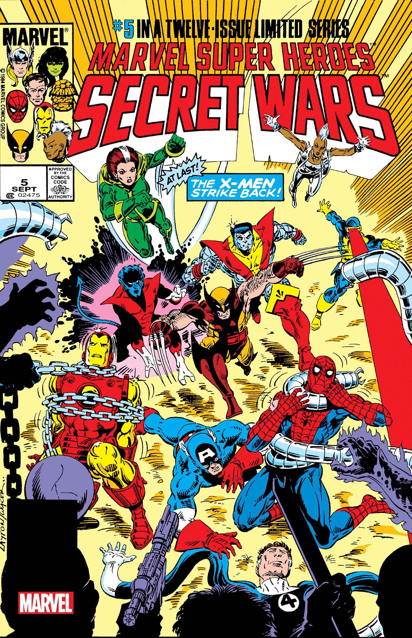 Msh Secret Wars Facsimile Edition #5 B Bob Layton Foil Variant (05/08/2024) Marvel