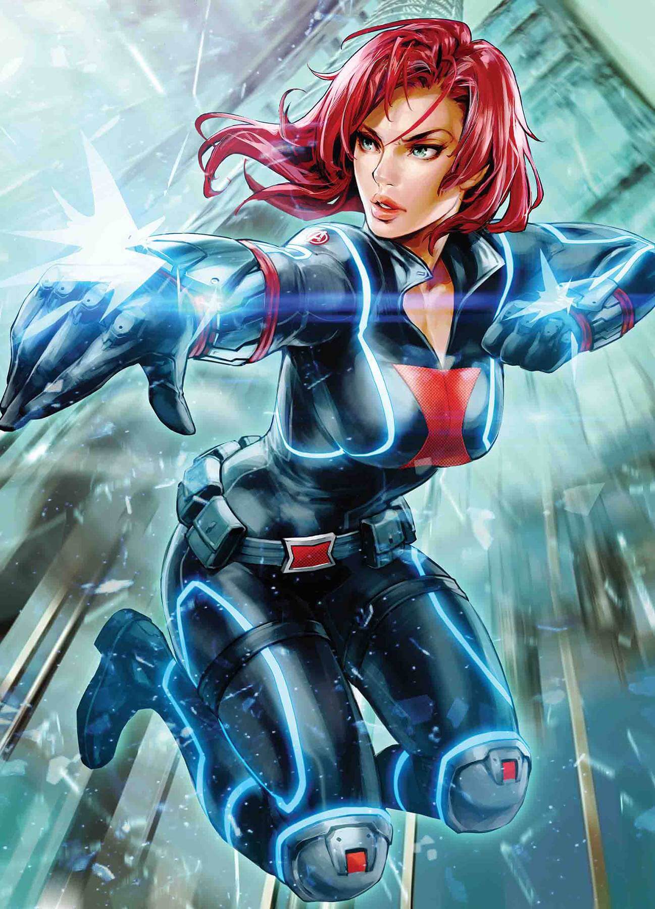 BLACK WIDOW #5 B Keunwoo LEE BATTLE LINES Variant (05/15/2019) MARVEL