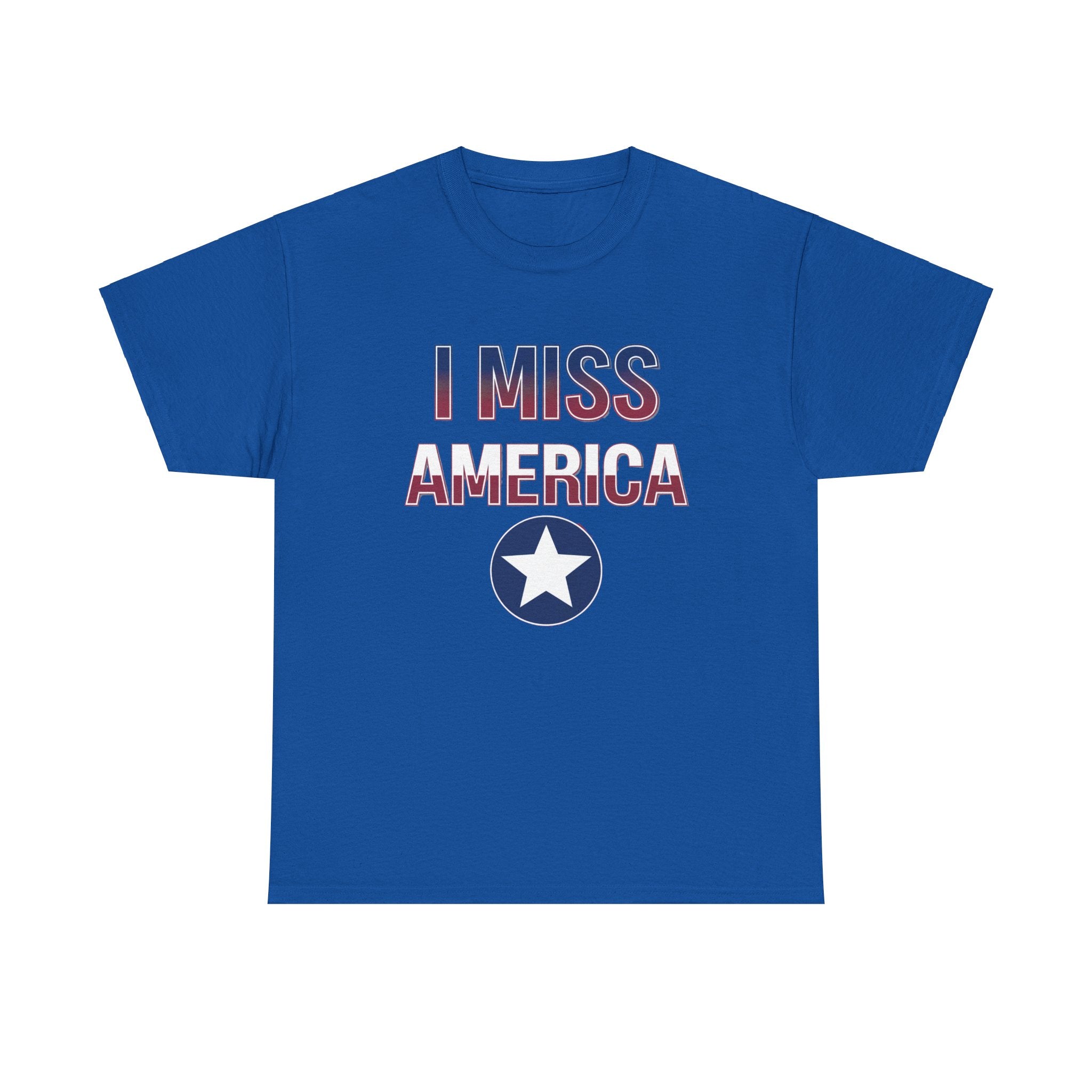 "I Miss America" Star Unisex Heavy Cotton Tee