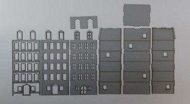 15mm European City Building (Matboard) - 15MCSS109