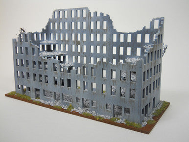 Ruined City Building (MDF) - 15MMDF267