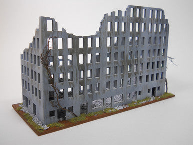 Ruined City Building (MDF) - 15MMDF267
