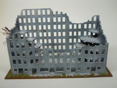 Ruined City Building (MDF) - 15MMDF267
