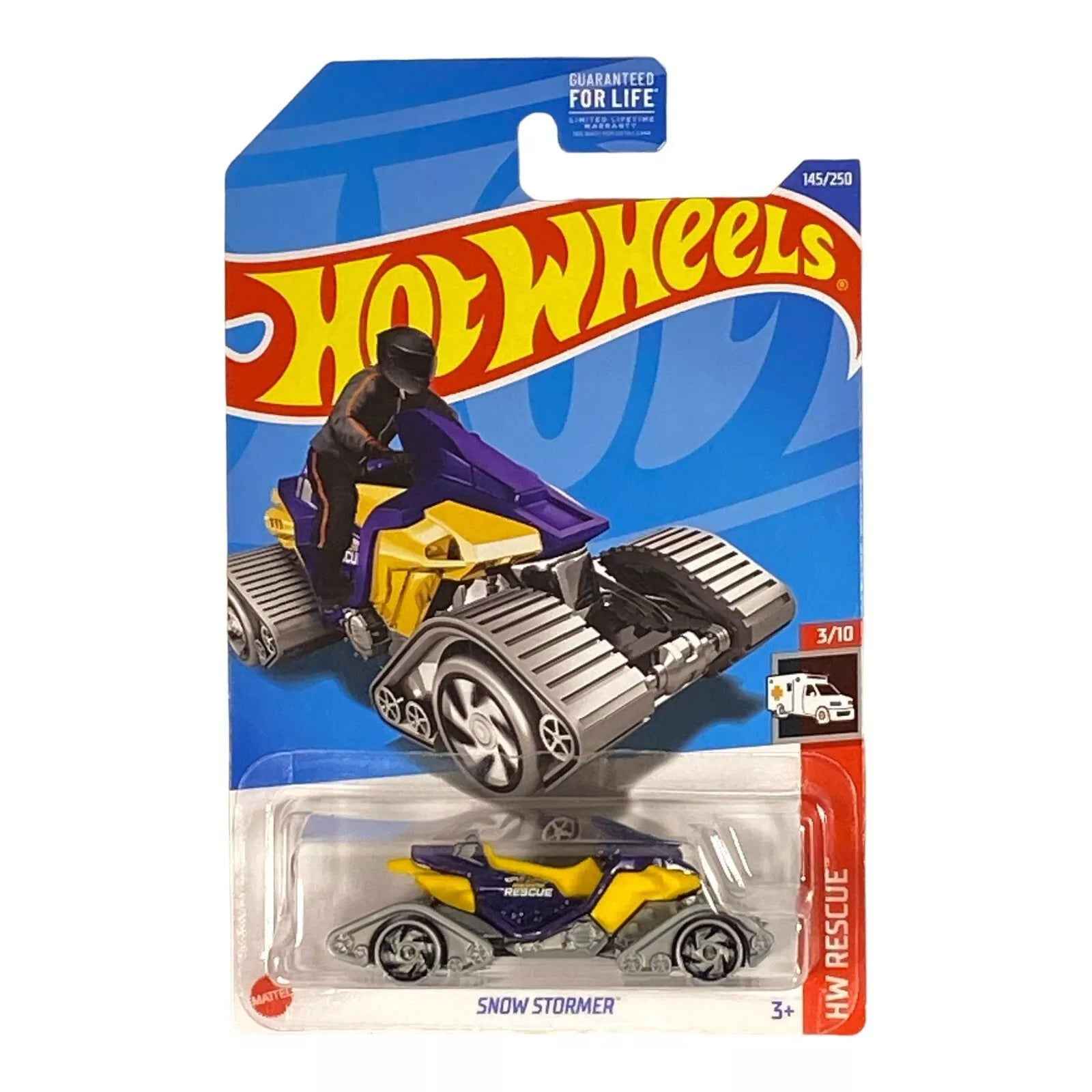 Hot Wheels Snow Stormer - Rescue Series 3/10