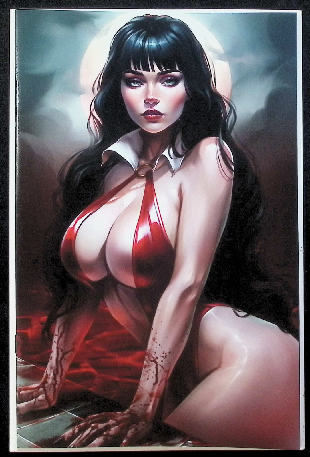 VAMPIRELLA HELLIDAY 2024 SPECIAL #1 - KATYA SINYUKHINA VIRGIN VARIANT NM+