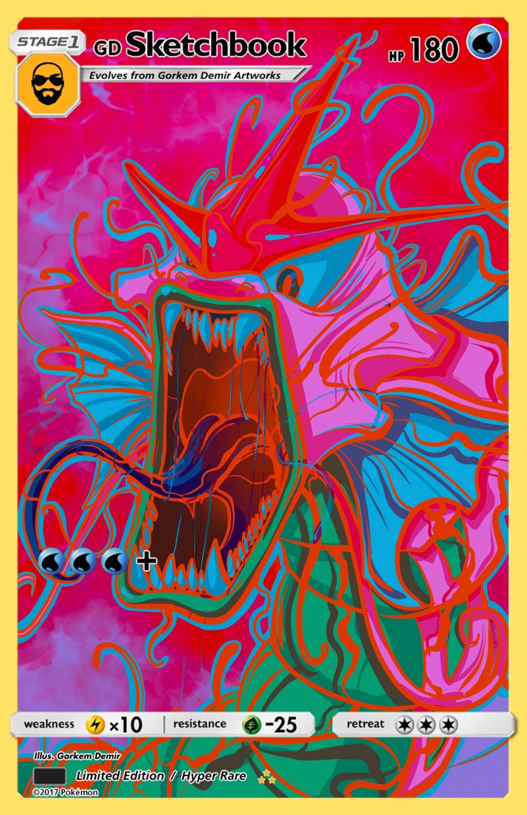 GORKEM DEMIR SKETCHBOOK - GYAMIZED COVER B VARIANT NYCC 2025 EXCLUSIVE