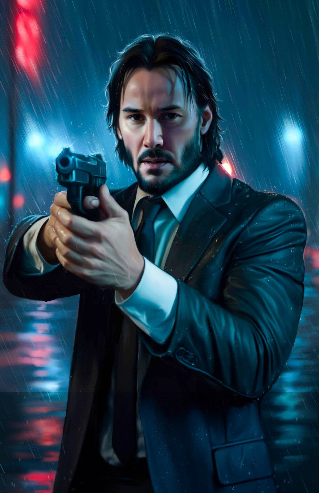 FAME: KEANU REEVES - ULYA STUZHUK VIRGIN VARIANT FANEXPO DALLAS 2025 EXCLUSIVE