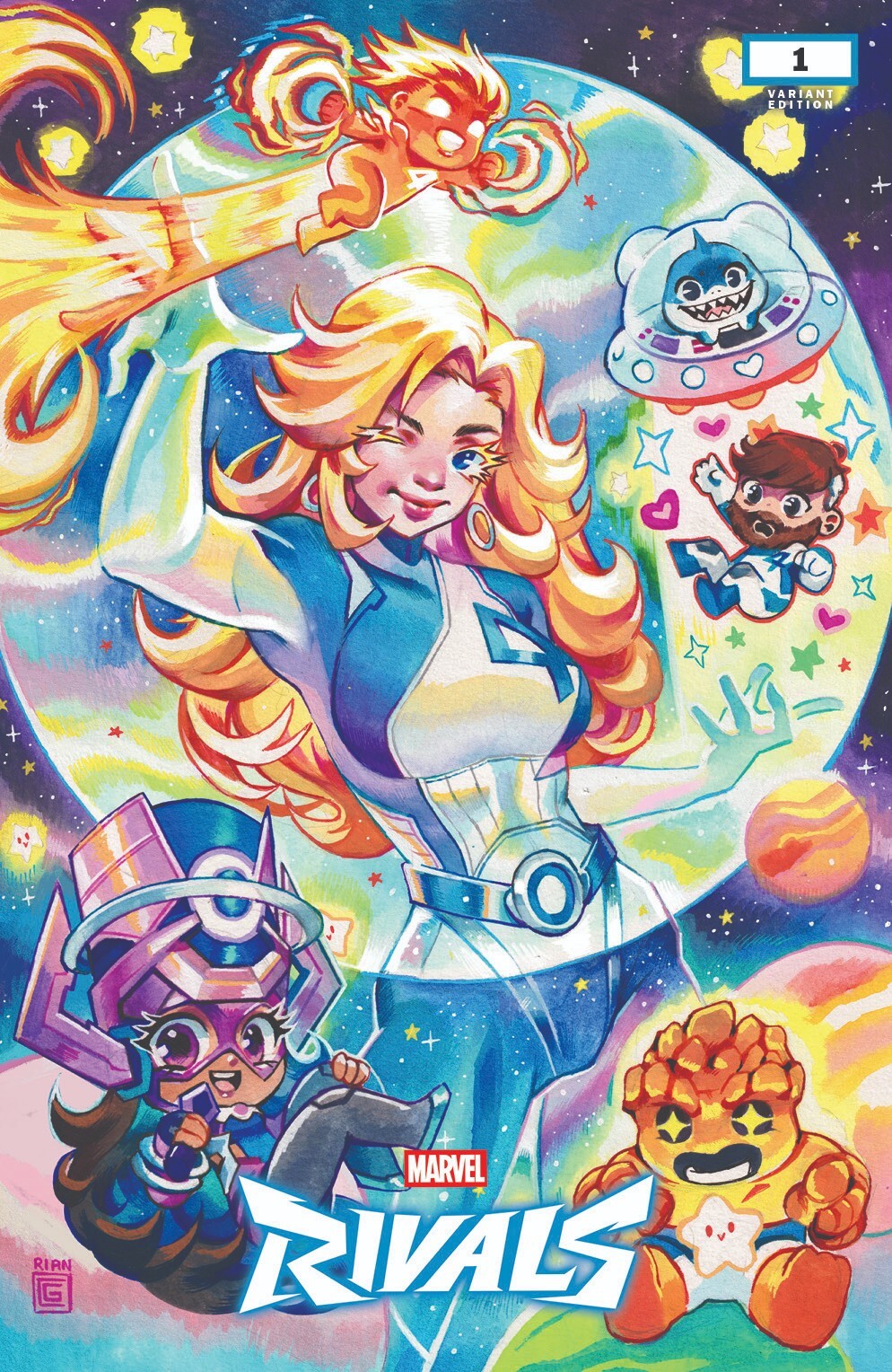 MARVEL RIVALS #1 - RIAN GONZALES TRADE VARIANT C2E2 CHICAGO 2025 EXCLUSIVE NM+