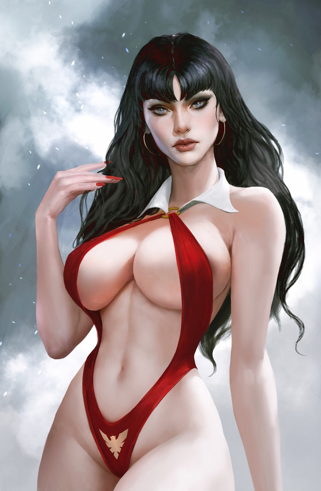 VAMPIRELLA #1 - JUSTINE FLORENTINO VIRGIN VARIANT COVER A KNIGHT OF COMICS C2E2