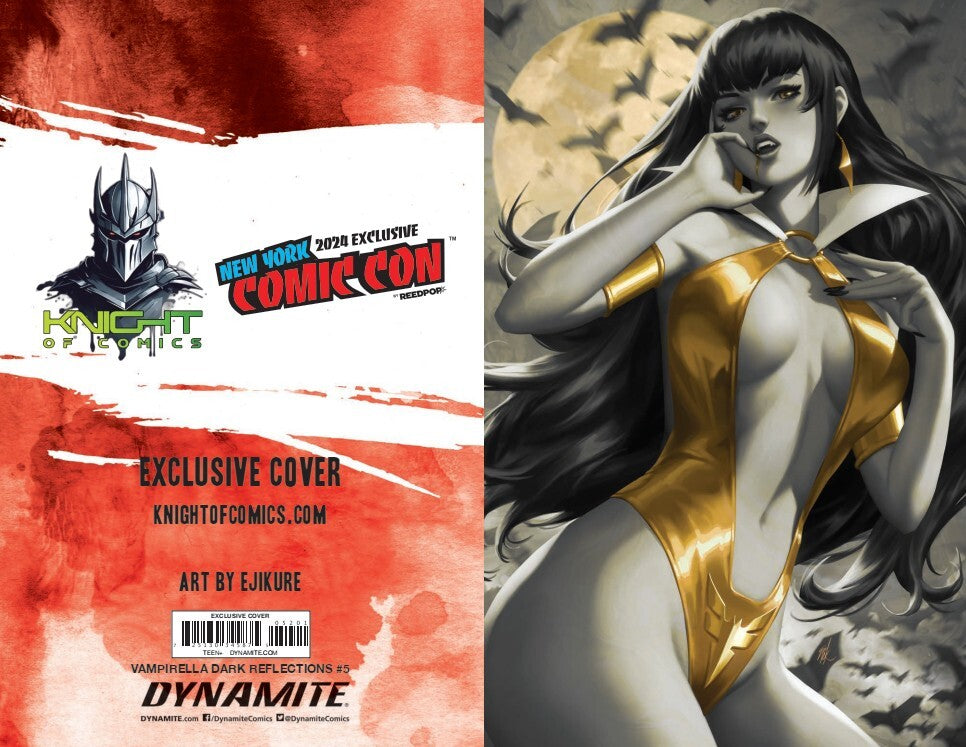 VAMPIRELLA DARK REFLECTIONS #5 - EJIKURE COVER B NYCC 2024 EXCLUSIVE LTD 200 NM+